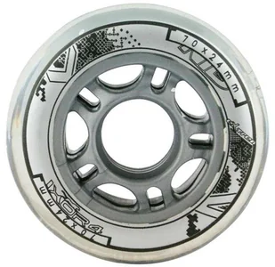 Nils Kółka Extreme PU 70x24 82A 4szt przezroczyste 16-30-014 - Akcesoria do skatingu - miniaturka - grafika 3