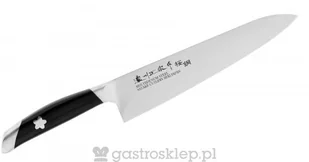 Satake Sakura 21 Cm Czarny Nóż Szefa Kuchni Ze Stali Nierdzewnej - Noże kuchenne - miniaturka - grafika 2