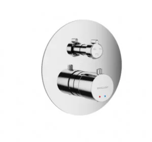 Excellent AREX.1248CR Pi Bateria prysznicowo-wannowa podtynkowa termostatyczna 3-funkcyjna - Baterie podtynkowe - miniaturka - grafika 2