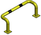 Wyposażenie miejsc publicznych - Odbojnica stalowa U2 - miniaturka - grafika 1