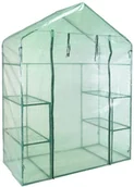 Szklarnie ogrodowe - SZKLARNIA OGRODOWA METAL/PP 143X73XH195CM 339143 - miniaturka - grafika 1