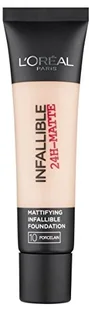 Loreal Infallible 24H-Matte 10 Porcelain - Podkłady do twarzy - miniaturka - grafika 2