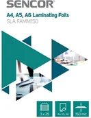 Folie do laminatora - Sencor Folia do laminowania SLA FAMM150 - miniaturka - grafika 1