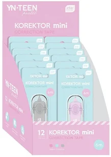 Interdruk Korektor w taśmie mini YN Teen Interdruk 729333 - Przybory szkolne - miniaturka - grafika 5