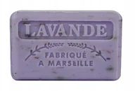 Mydła - Foufour Mydło marsylskie 125g Kwiat Lawendy lawenda - miniaturka - grafika 1