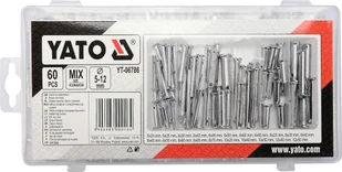 Yato 60 SZT SWORZNI Z ŁBEM I OTWOREM MIX YT-06786 YT-06786 - Narzędzia warsztatowe - miniaturka - grafika 2