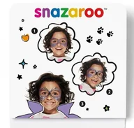 Przybory szkolne - Snazaroo Farby do twarzy Mini Witch 3x 3,75g 1172087(biały czarny fiolet) - miniaturka - grafika 1