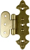 Zawiasy, okucia i inne akcesoria - Domino Zawias ozdobny mosiądz - miniaturka - grafika 1
