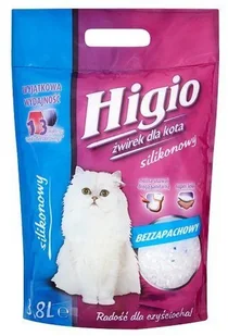 HIGIO ŻWIREK SILIKONOWY 3,8 L - Pozostałe akcesoria dla kotów - miniaturka - grafika 2