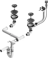 Syfony - Alveus Syfon podwójny, POP-UP 1127257 - miniaturka - grafika 1