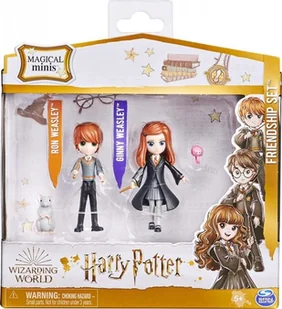 Spin Master Wizarding World Lalka 2-pak Ron i Giny 7.6 cm 6061834 6061834 - Lalki dla dziewczynek - miniaturka - grafika 2