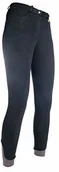 Bryczesy - HKM Kate spodnie jeździeckie czarne 170 - miniaturka - grafika 1