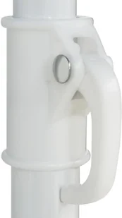 VidaXL Parasol plażowy, biały, 180 cm 314700 VidaXL - Parasole ogrodowe - miniaturka - grafika 6