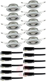 Paulmann Base spot wpuszczany zestaw 10szt. żelazo - Oprawy, klosze i abażury - miniaturka - grafika 5