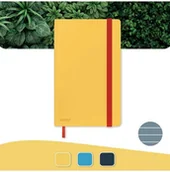 Notesy i bloczki - Leitz Notebook Cosy HC M Ruled Yellow 44810019 - miniaturka - grafika 1