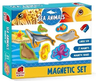Roter Kafer Zestaw magnesów. Morskie zwierzęta - Roter Kafer - Puzzle - miniaturka - grafika 2