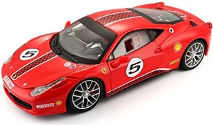 Bburago Ferrari 458 Challenge 1:24 - Samochody i pojazdy dla dzieci - miniaturka - grafika 3