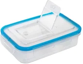 Pojemniki kuchenne - Branq Pojemnik Q-Lock 575ML 188x128x45 transparent - miniaturka - grafika 1