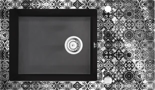 DEANTE Zlewozmywak DEANTE CAPELLA ZSCGP2C GRAFITOWY METALIK (krawędź DIAMENT) ZSC_GP2C - Zlewozmywaki - miniaturka - grafika 2