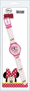 Myszka Minnie, zegarek analogowy w blistrze - Zabawki interaktywne dla dzieci - miniaturka - grafika 2