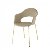 Krzesła - Scab Design Krzesło Lady B Pop - rama linen 2698 VL - miniaturka - grafika 1