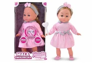 Artyk Lalka Natalia mała gwiazdeczka w sukience 36cm - - Lalki dla dziewczynek - miniaturka - grafika 2