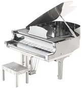 Modele do sklejania - Metal Earth fascinations mms080 konstrukcji 502738, Grand Piano, zabawki, 2 płyty metalowe, począwszy od 14 lat - miniaturka - grafika 1