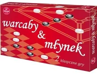 Gry planszowe - Promatek Warcaby & Młynek G-2714 - miniaturka - grafika 1