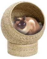 Legowiska dla psów - Karlie karlie Flamingo 34895 legowisko piętrowe Banana Leaf  47 x 47 x 61 cm, Beige - miniaturka - grafika 1