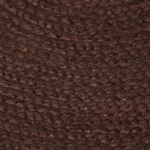 vidaXL Ręcznie wykonany dywanik z juty, okrągły, 90 cm, brązowy 133671 - Dywaniki łazienkowe - miniaturka - grafika 3