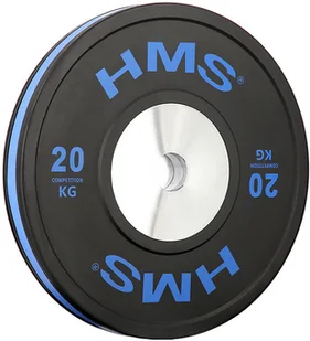 HMS Zestaw talerz olimpijskich BUMPER- BTBR SET (8 szt.) - 1009666 - Pozostały sprzęt siłowy - miniaturka - grafika 9