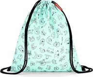 Torby i wózki na zakupy - Reisenthel Worek dla dzieci Mini Maxi Cats and Dogs miętowy IC4062 - miniaturka - grafika 1