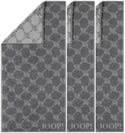 Ręczniki - Joop! ręczniki 50x100 cm cornflower 3 szt antracyt - miniaturka - grafika 1