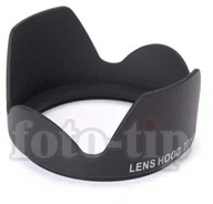 Osłony przeciwsłoneczne do aparatów - Osłona przeciwsłoneczna na obiektyw tulipan czarna 62mm 1843 - miniaturka - grafika 1