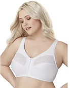 Biustonosze - Glamorise Damski biustonosz z pełną osłoną, biały, 120G 1210WHT52G - miniaturka - grafika 1