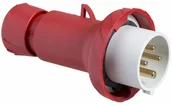 Kostki, złączki, wtyczki - PCE Wtyczka-16A-3P-E-380-415V-IP67-50-60Hz PKE16M734 - miniaturka - grafika 1