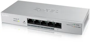 Zyxel ZyXEL 5-Port Gigabit Web Managed PoE + Switch with 60 Watt Budget [GS1200  5hpv2] GS1200-5HPV2-EU0101F - Switche - miniaturka - grafika 3