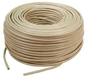 Kable miedziane - LogiLink CPV0034 kabel instalacyjny "U/UTP Cat.6 CCA Econ Line PVC, 305 m "szary CPV0034 - miniaturka - grafika 1