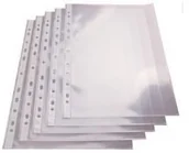 Koszulki na dokumenty - Unbekannt prooffice Value, A4, otwór na górze, polipropylenu, z otworami, przezroczysty, 100 sztuk 11170974-000 - miniaturka - grafika 1