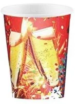 Riethmueller Polska Kubeczki, Happy New Year, 8 sztuk - Sylwester - miniaturka - grafika 2