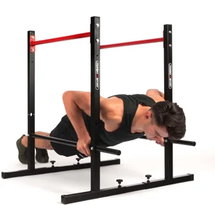 Marbo Sport Poręcze stacjonarne regulowane do ćwiczeń MH-D212 - 1007339 - Poręcze i drążki do podciągania - miniaturka - grafika 7