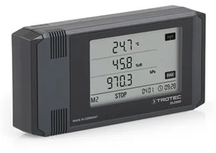 TROTEC Rejestrator danych Profi DL200D antracytowy - Inne urządzenia pomiarowe - miniaturka - grafika 3