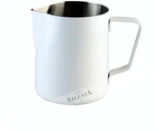 Dzbanki i imbryki - JOE FREX JOE FREX Dzbanek do spienienia mleka 0,35 L biały MK06W - miniaturka - grafika 1