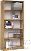 Regały - REGAŁ 80CM SZAFKA KSIĄŻKI SEGREGATORY DĄB ARTISAN - miniaturka - grafika 1