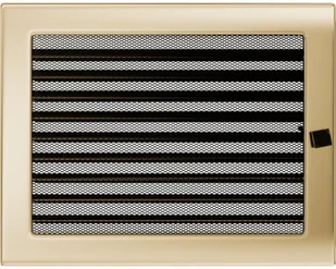 Parkanex kominkowa pozłacana żaluzja 22x30 kominek - Kratki wentylacyjne - miniaturka - grafika 2