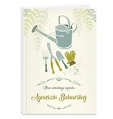 Planery - Murrano Planner kalendarz książkowy z nadrukiem dla niej ogrodnika d KZ-PLA-033 - miniaturka - grafika 1