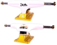 Deski snowboardowe - IRON truck set IRON IRON HIGH White 5.0 - miniaturka - grafika 1