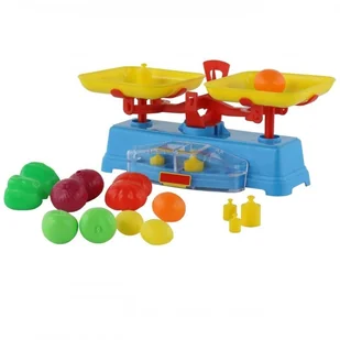 Polesie Poland Waga + Zestaw zakupowy 12 elementów - Zabawki AGD - miniaturka - grafika 3