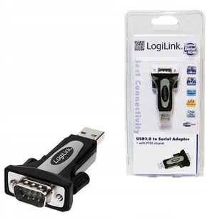 Logilink Adapter USB 2.0 na port szeregowy - Adaptery i przejściówki - miniaturka - grafika 4