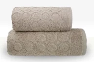 Ręczniki - Greno PEPE RĘCZNIK 70x140 BEŻOWY 450 031448 - miniaturka - grafika 1